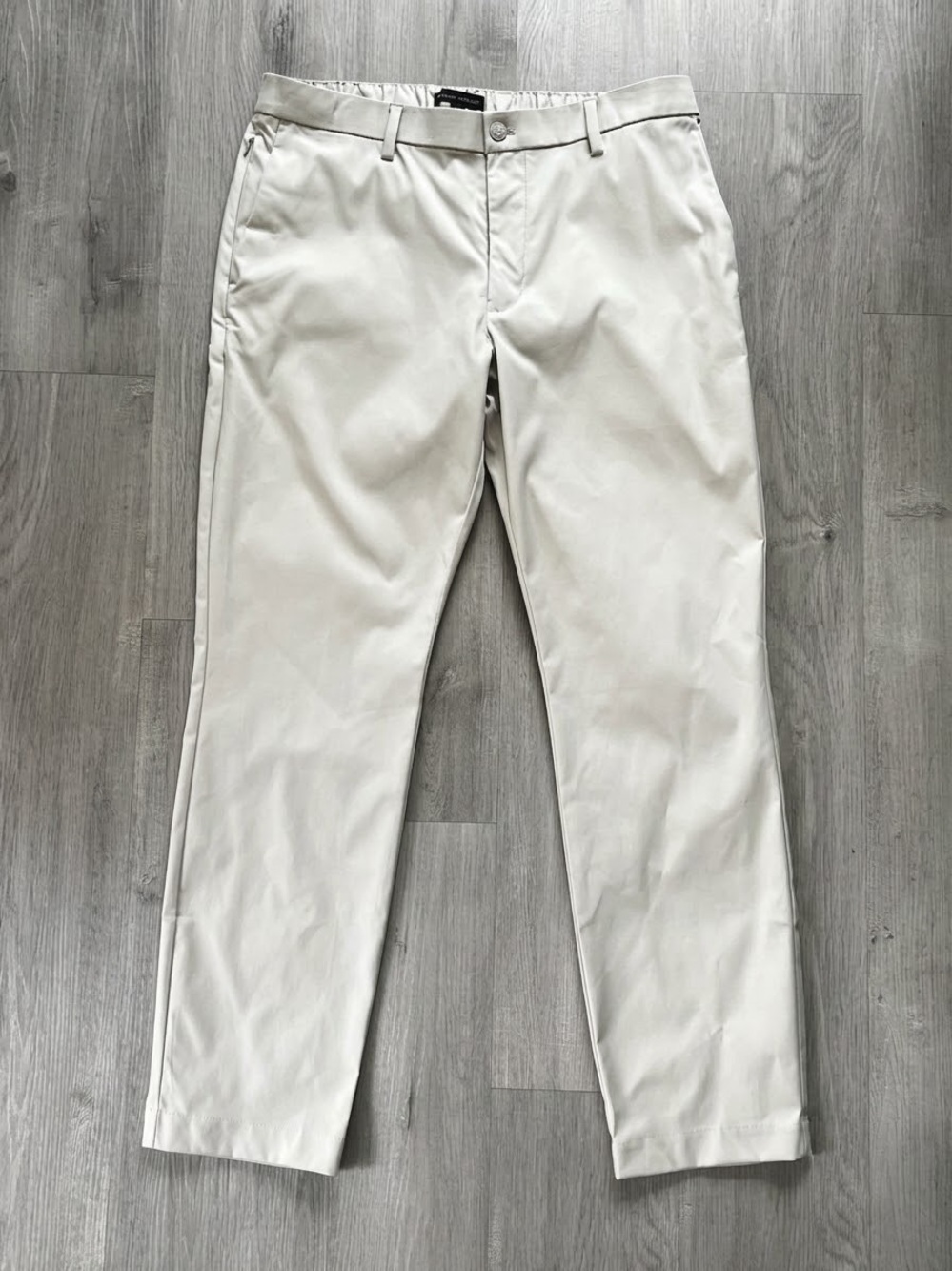 Banana Republic Men's Classic Straight Fit Pants - Light Beige 36x32